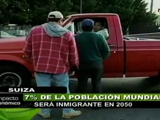 Inmigrantes serán el 7% de la población, en 2050