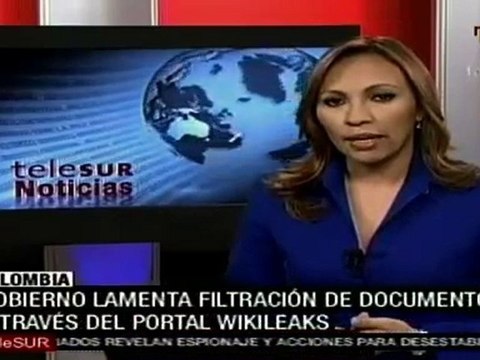 Colombia se solidariza con EEUU, por filtraciones de Wikileaks