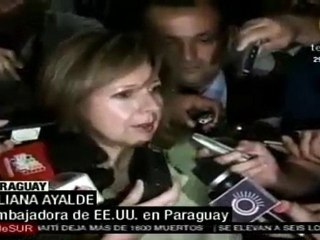 Embajadora de EU en Paraguay lamenta filtraciones de WikiLeaks