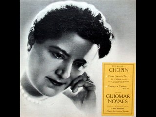 Chopin / Guiomar Novaes, 1957: Fantasy in F minor, Op. 49