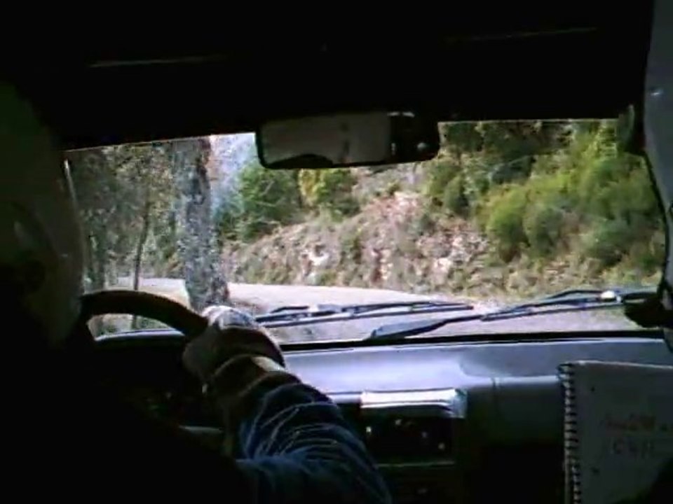 RALLYE DU VAR 2010 es4 gonfaron 106 N1