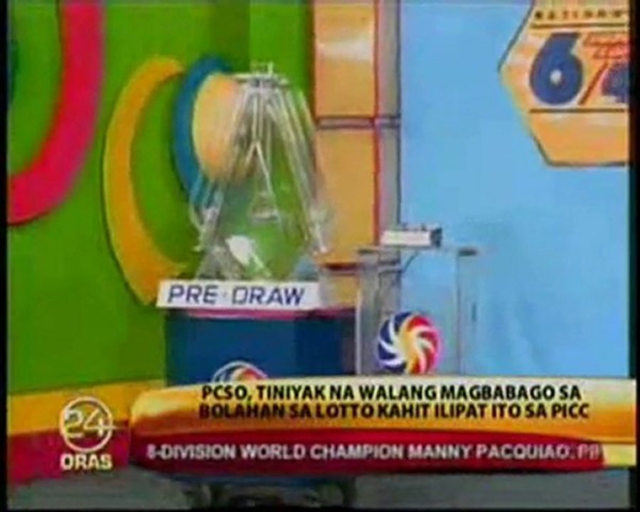 24 Oras; 2nd Lotto episode