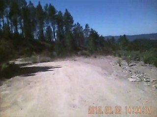 Descenso MTB hacia Laza (Vía de la Plata)
