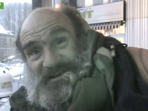 Huy - interview de Jean, SDF hutois