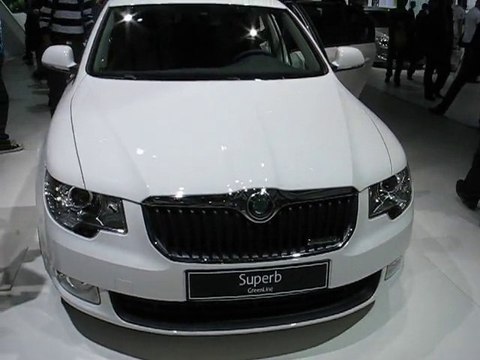 Paris Mondial de l’Automobile 2010 Skoda Superb
