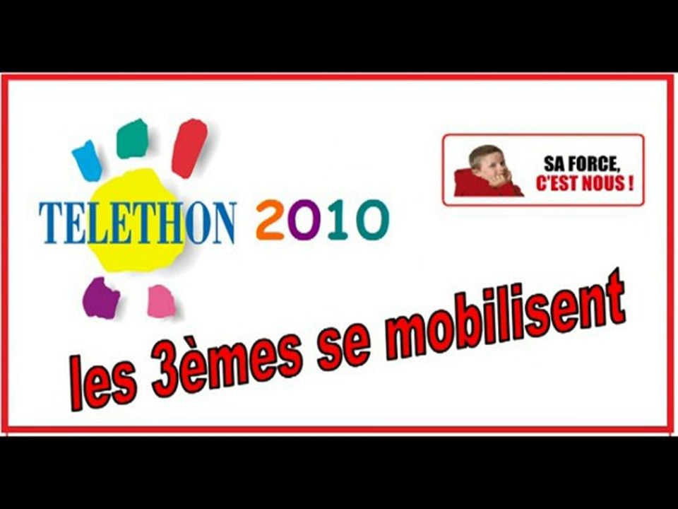 Téléthon 2010 - les 3èmes sur Zénith FM