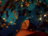 Los peces come-pellejos se lanzan a mis pies