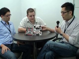 Foxconn showcase Quantum Force P67 mobo and discuss ...