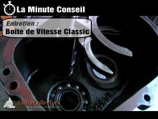 Minute Conseil Entretien - Boite de Vitesse