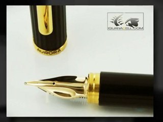 Aurora Fountain Pen Kona - Lacquer and Gold - Ref:641