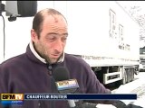Rhône-Alpes : des milliers de camions bloqués
