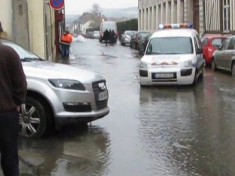 Beauvais : inondation monstre rue de St-Just-des-Marais