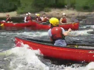 Entraînement en rapides dans la Vallée de la Jacques-Cartier
