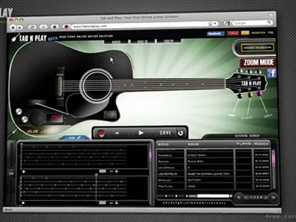 Tab and Play Video Tutorial Part 3 - Insert Tablatures