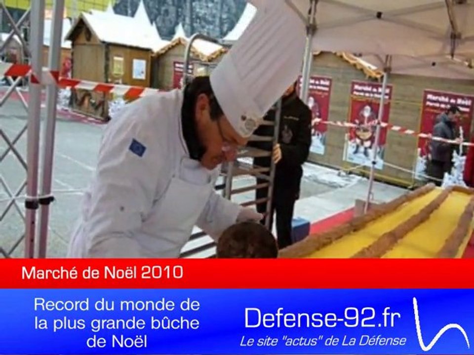 La plus grande bûche de Noël du Monde !
