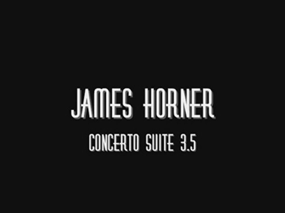 James Horner - Concerto No 3.5