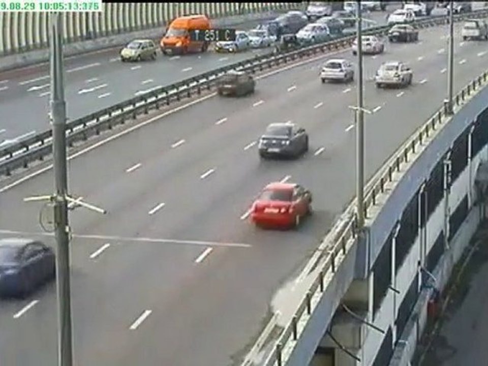 Carambolage en Russie