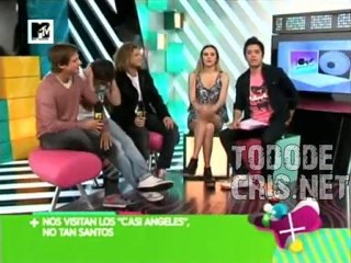 Nico, Gastón y Peter en Los 10 + Pedidos de MTV (30-11-10)
