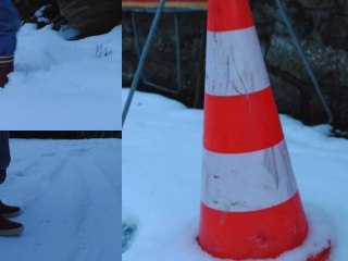 1re neige sur la pointe finistèrienne