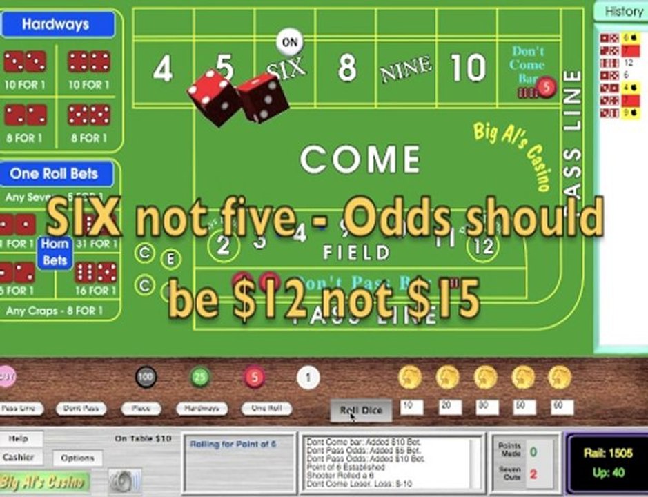 Craps Best Strategy