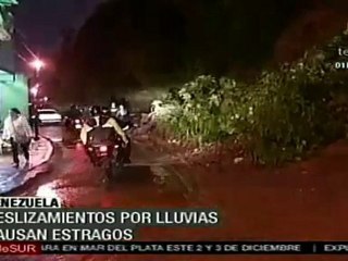 Intensas lluvias dejan más de 20 muertos en Venezuela