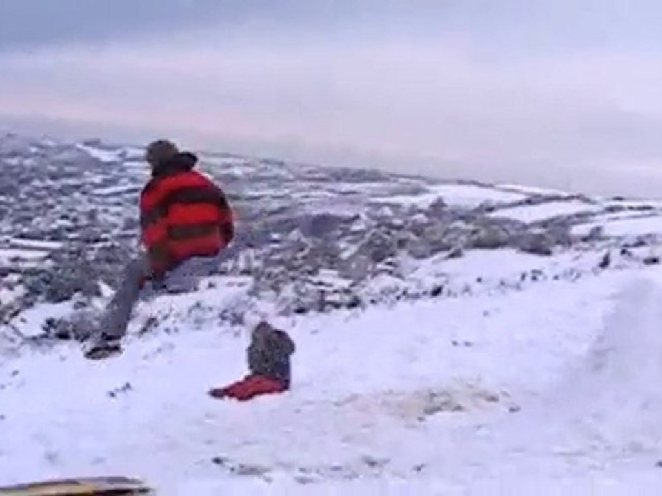 Neige  dans le Cotentin