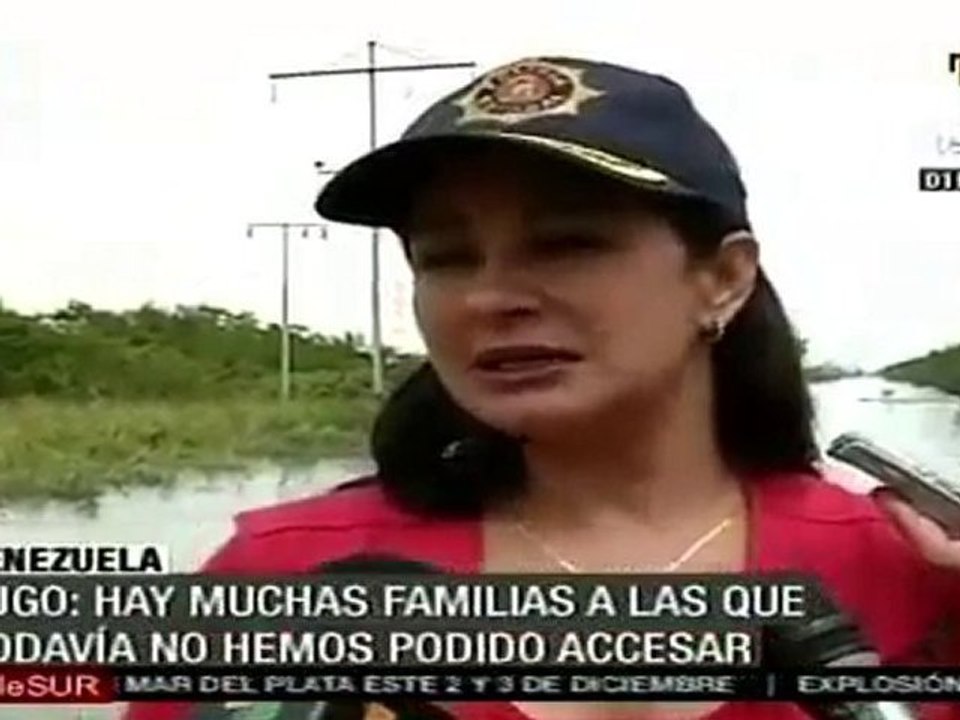Muchas familias siguen incomunicadas en Falcón, Venezuela