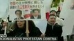 Nacionalistas japoneses protestan contra China por conflicto territorial