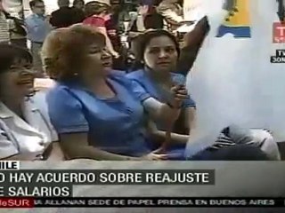 No hay acuerdo sobre reajuste de salarios en Chile