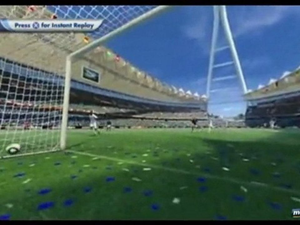Video Gameplay 2 FIFA World Cup 2010 EA Sports
