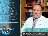 Encino dentist Dr. Smiler discusses dental implant surgery