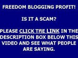 freedom blogging profit - how does it work?