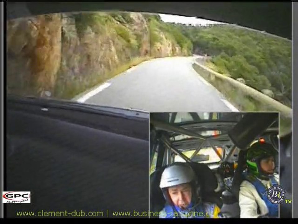 Rallye du Var 2010 - ES5 Bormes les Mimosas - Clément Dub