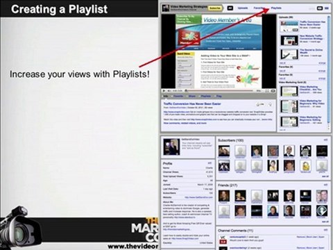 YouTube Video Marketing Tips - Playlist Secrets