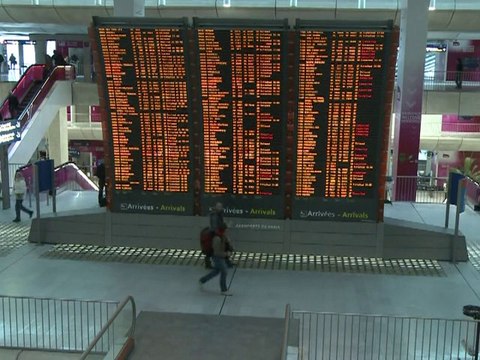 Intempéries : 25% des vols annulés jeudi à Roissy