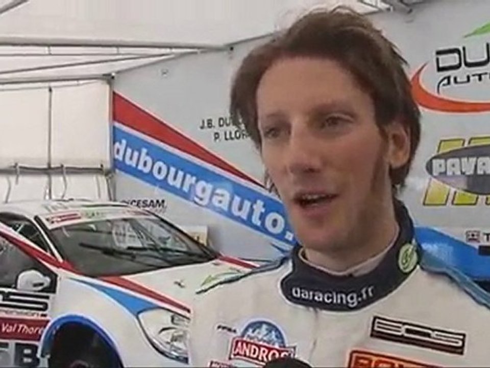roulage grosjean Trophée Andros 2011