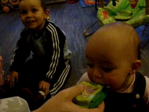 Les pote-potes c'est bon marraine !