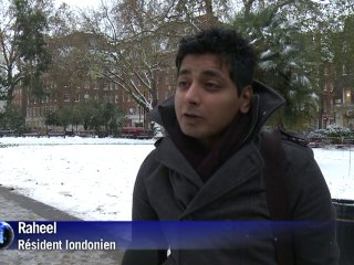 GB: les transports partiellement paralysés par la neige