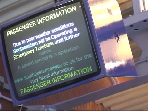 Snow batters Europe once again and Britain grinds to halt