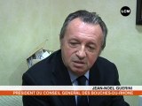 Marchés publics: Jean-Noël Guérini s'exprime (Marseille)