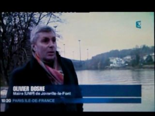 Olivier Dosne : nuisances A4/A86 - reportage de France 3
