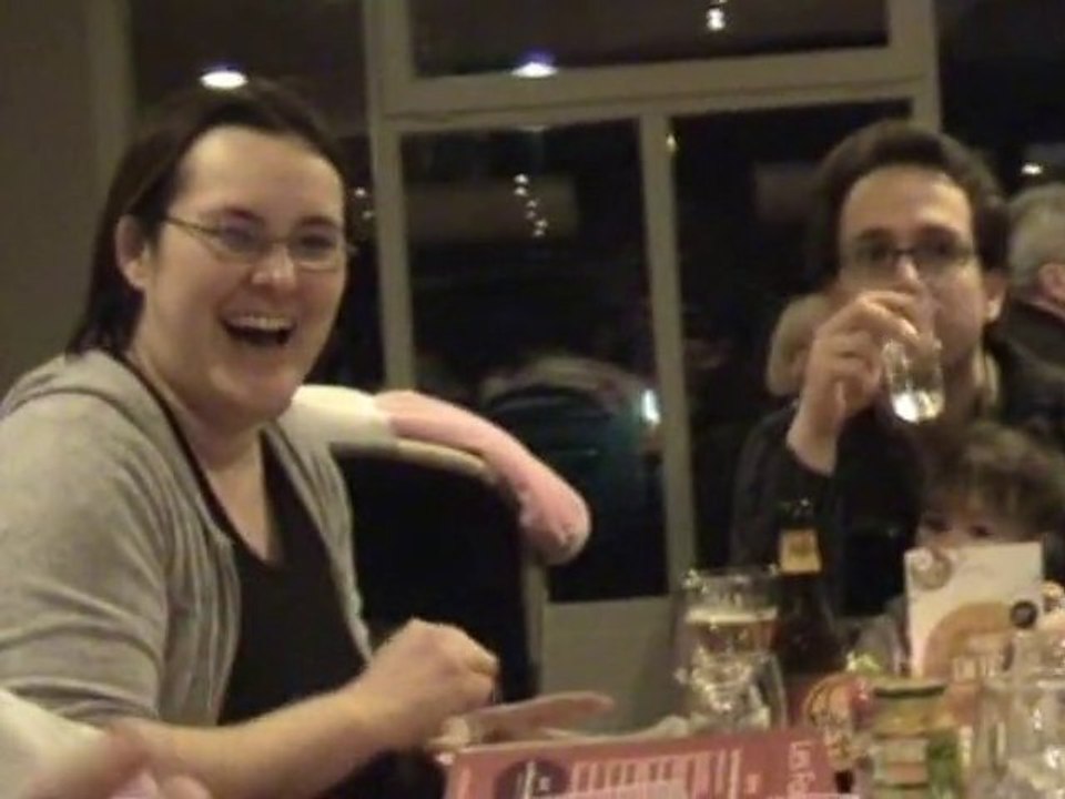 Un repas entre copains la veille de ROUEN 2010