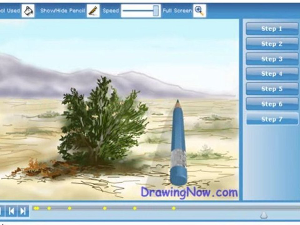 How to draw a Bush