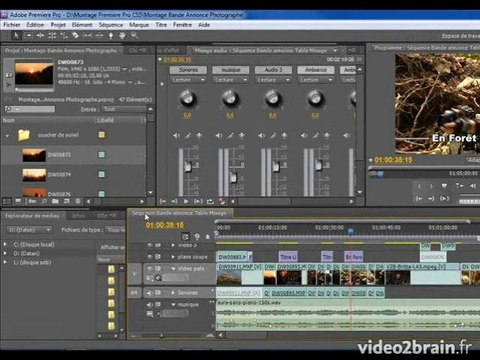 Premiere Pro CS5 : Fondamentaux de l'interface