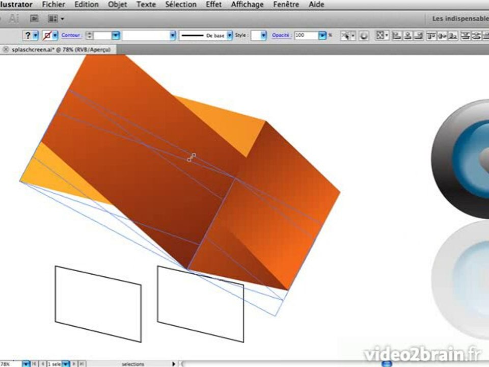Illustrator CS5 : Outil Sélection