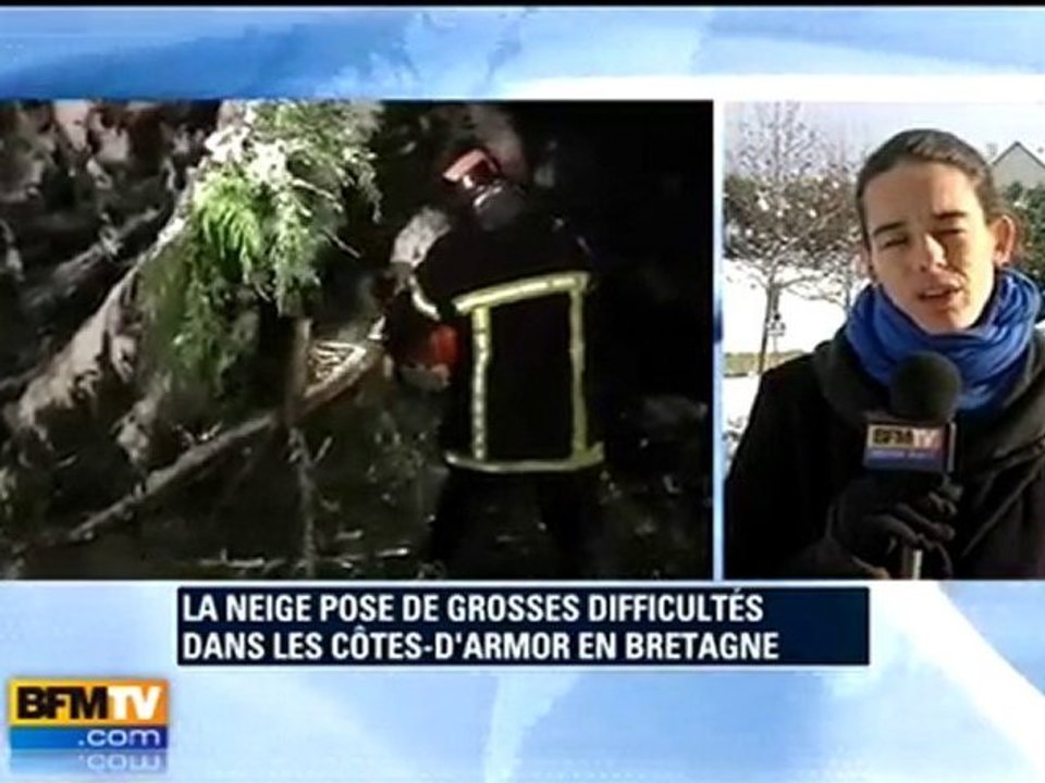 Bretagne : des centaines de véhicules bloqués