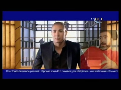 PUB LCL : LES CONSEILS DE CANTONA A BENZEMA