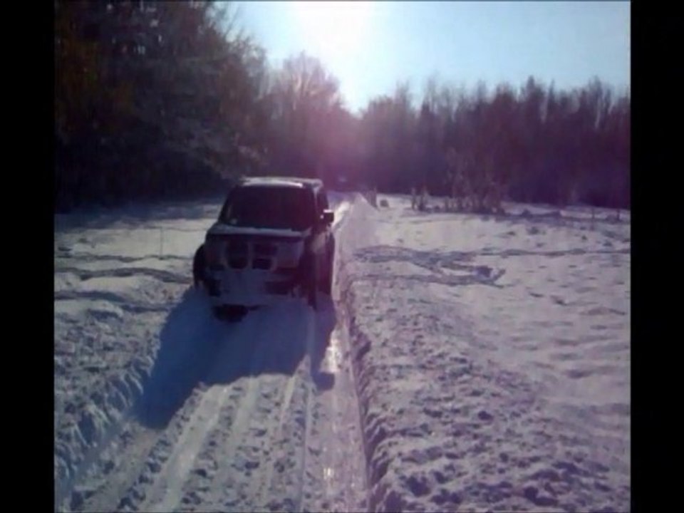 dodge nitro sur neige