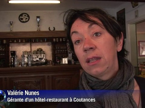 Neige: circulation difficile à Coutances