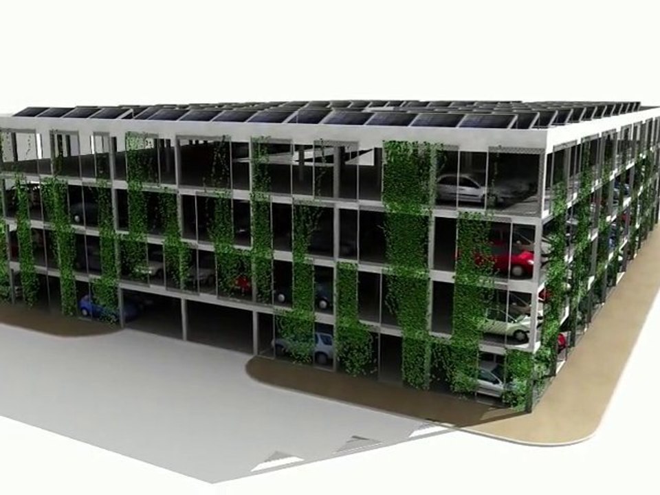 Reconversion d'un parking silo en immeuble de logements
